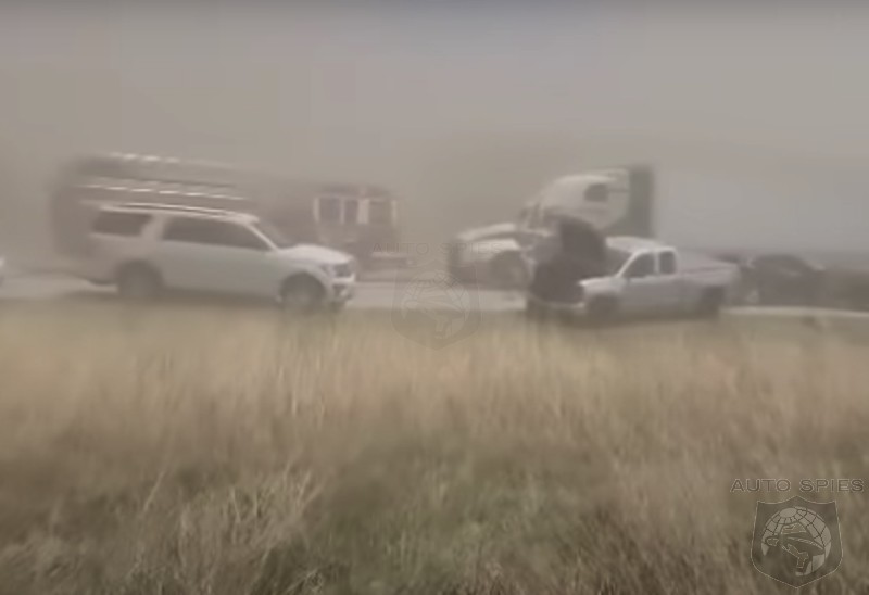 WATCH: Dust Storm Causes 80 Car Pile Up In Illinois